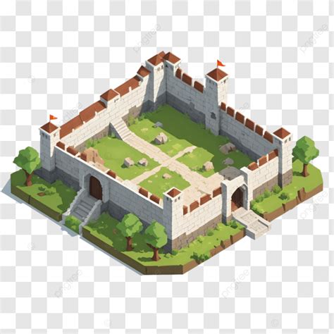 3d Game Asset Fort Fort 3d Games Drawing Png Transparent Image And