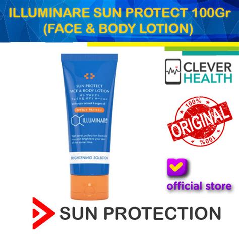 Promo Illuminare Brightening Face Body Gr Sunscreen Sunblock