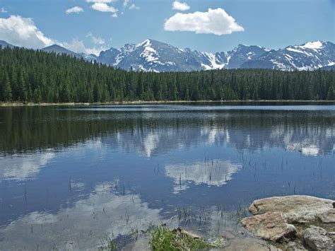 Bierstadt Lake Rocky Mountain National Park Beautiful Mountains