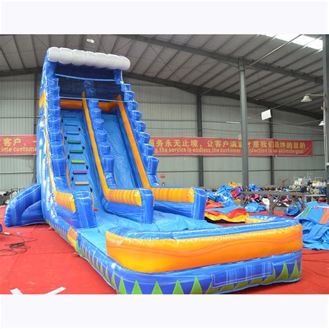 Tobog N Acu Tico Inflable Gigante Para Adultos Toboganes De Parque Acu