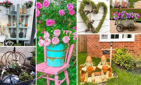 22 Amazing Homemade Garden Decorations For The Upcoming Season