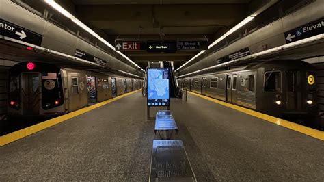 BMT 2nd Avenue R46 R68 R68A R160A 1 M And Q Trains Terminate