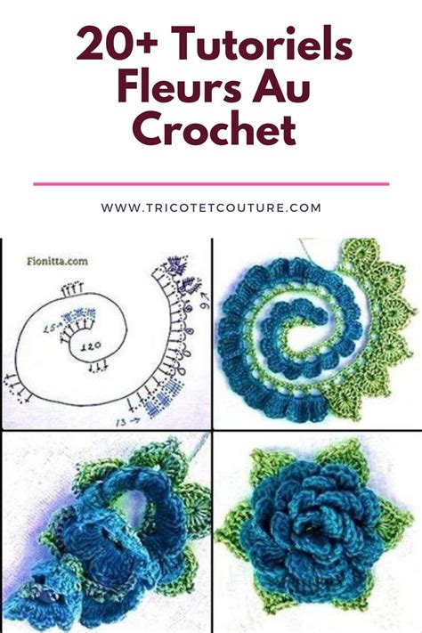 Tutoriels Fleurs Au Crochet Fleur Crochet Crochet Tutoriel