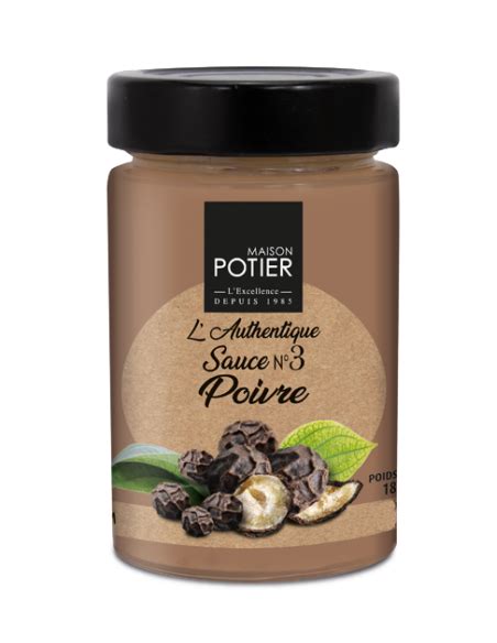 Sauce Au Poivre Christian Potier 180gr