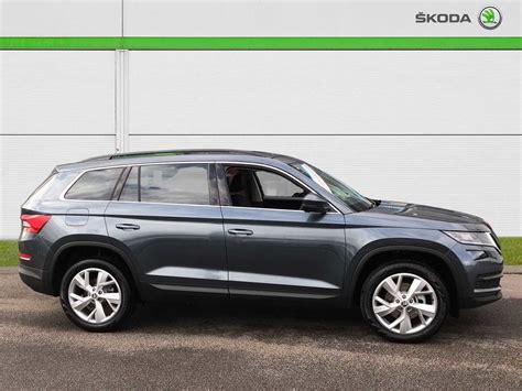 Find A Used Grey ŠKODA Kodiaq Estate 1 5 TSI SE L 5dr DSG 7 Seat in