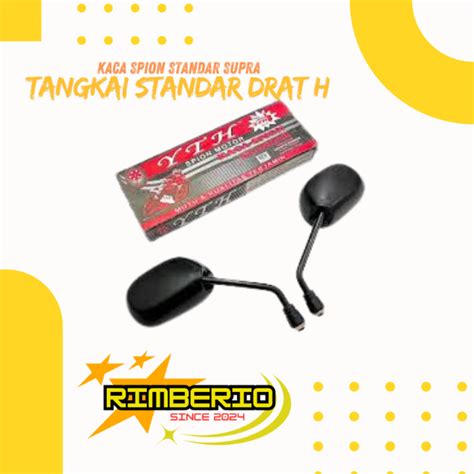 Jual Spion Kaca Motor Honda Supra Tangkai Standar Drat Honda