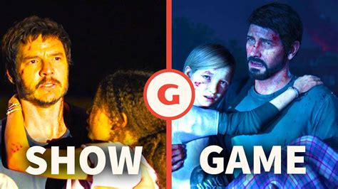 The Last Of Us Tv Show Vs Game Comparison Youtube