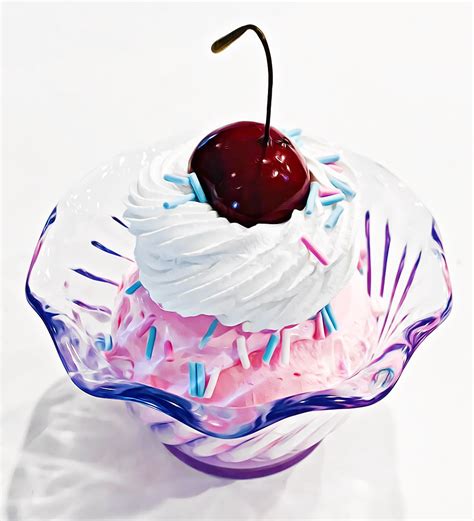 Bubble Gum Fake Ice Cream Sundae 3 5x4 5 Dezicakes