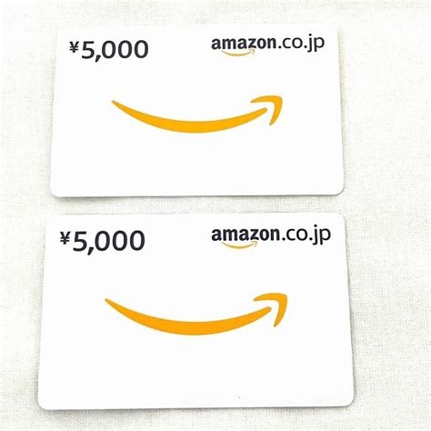 未使用に近い1円最落なし 額面5000円2 アマゾンギフトカード 2枚セット 未使用品0301の落札情報詳細 ヤフオク落札価格