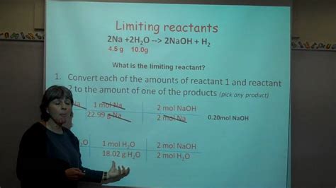 Limiting Reactant Stoichiometrymp4 Youtube