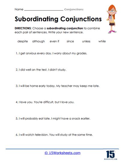 Fill In The Blanks Using Conjunctions But And Turtle Diary Worksheet