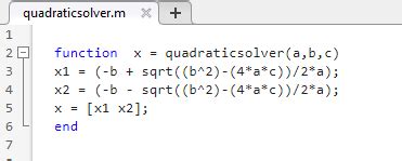 Chapter Functions And Function Handles A Guide To Matlab For Me