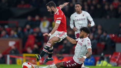 Aston Villa Vs Manchester United Predicted Line Ups Kick Off Time