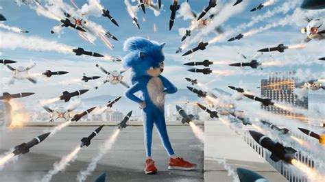 Watch Sonic The Hedgehog Movie Trailer Jim Carrey As Sonics