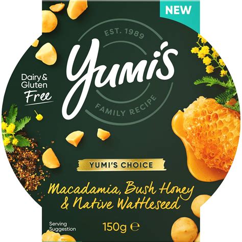 Yumi S Choice Macadamia Bush Honey Native Wattleseed Hommus G