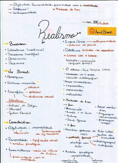 Mapas Mentais Sobre Machado De Assis Study Maps