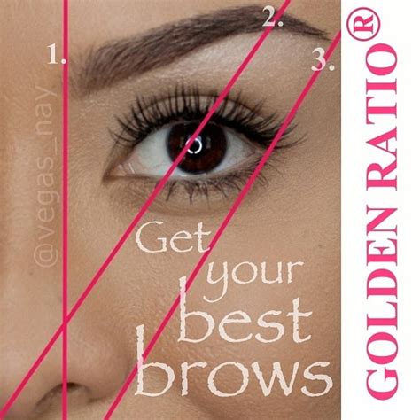 Get Your Best Brows Using The Golden Ratio From Anastasia Soare