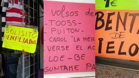 Los 20 Peores Mejores Carteles Con Errores Ortográficos Garrafales