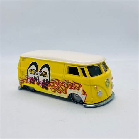 Hot Wheels Volkswagen Mooneyes T1 Panel Bus Vw Premium Car Culture Moon Eyes Kombi Combi