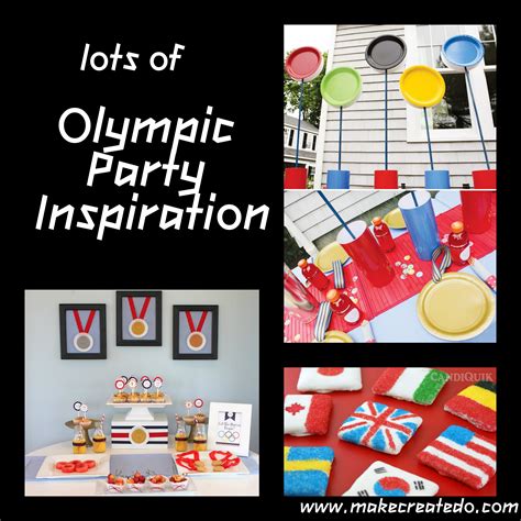 Olympic Games Birthday Party Ideas And Inspiration Make Create Do