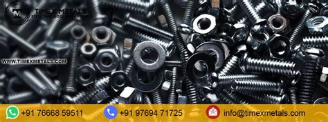 Fasteners Manufacturer Supplier In India Timex Metals