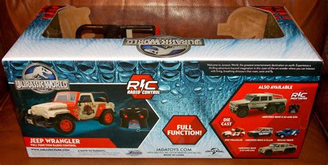 Jurassic World Jeep Wrangler Remote Control Vehicle Jurassic Park Jada Rc Toys Ebay