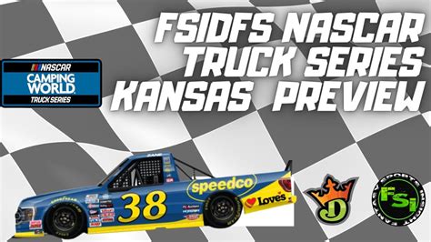 Fsi Nascar Dfs Picks Show Truck Series Heart Of America At