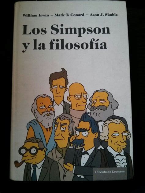 Los Simpsons y la filosofia Filosofía Portadas de libros Libros