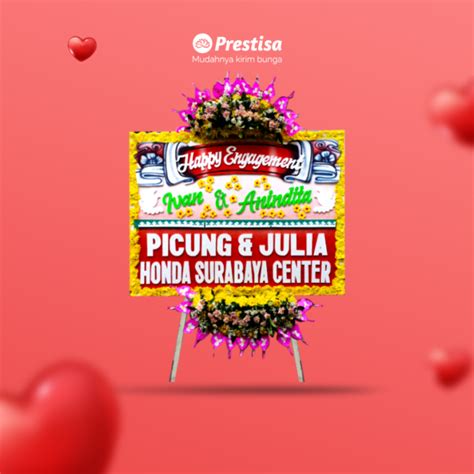 Karangan Bunga Papan Wedding Surakarta Kbm Prestisa