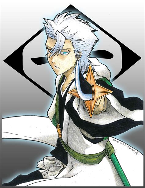 Bleach Captain Hitsugaya Drawings