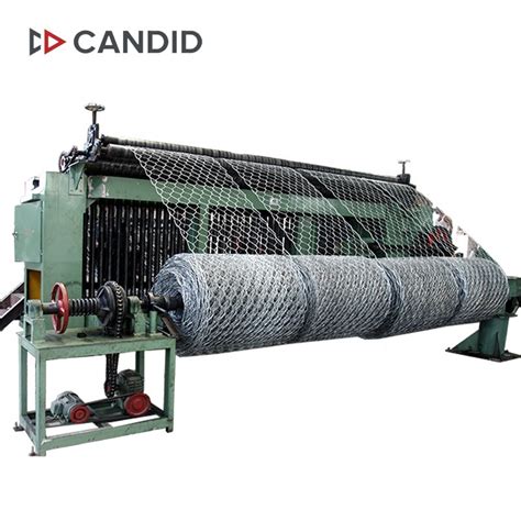 High Efficiency PLC Control Automatic Gabion Mesh Machine Hexagonal