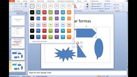 Insertar Formas En Powerpoint Youtube