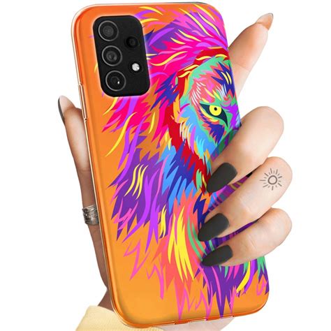 Etui Do Samsung Galaxy A Wzory Neonowe Neon Jaskrawe Obudowa