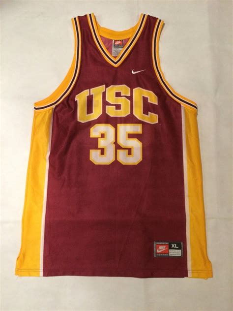 Vintage Nike Usc Trojans Basketball Jersey Mens Xl Large S