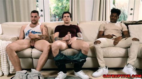 Interracial Gay Threesome With Carter Woods Jayden Marcos And Ty