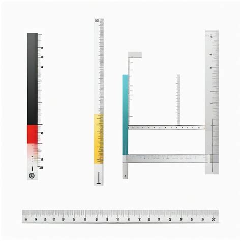 Measure Vector Set White Background Isolated A High Qualit Premium AI