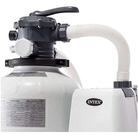 Intex 2800 Gph Pool Sand Filter Pump Wkrystal Clear Saltwater