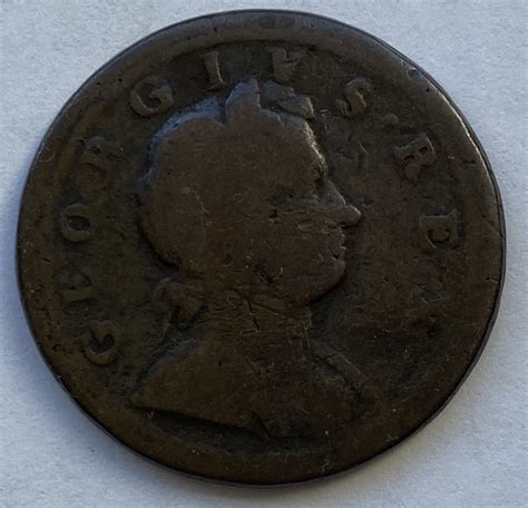 1724 King George One Farthing – M J Hughes Coins