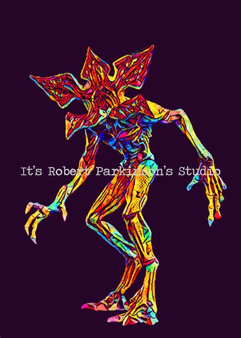 stranger  demogorgon  art print kawaii killmonster