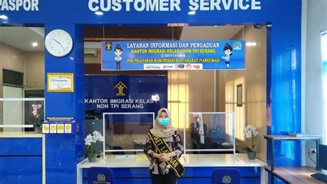 Layanan One Day Service Bikin Paspor Di Kantor Imigrasi Serang Jadi