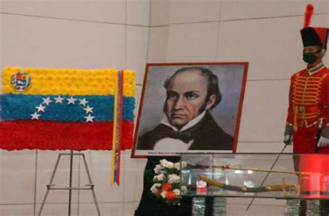 Con ofrenda floral rinden honores al maestro Simón Rodríguez a 253 años