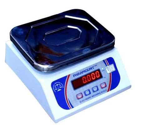 Stainless Steel Fully Automatic Kg Paramount Electronic Weighing