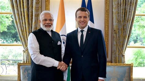 Narendra Modi In France Pm Macron Vow To Deepen Cooperation To Fight