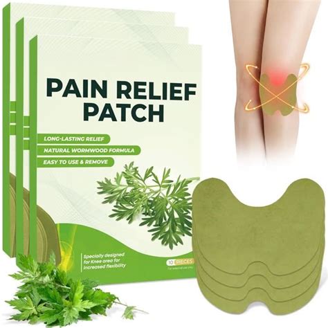 Patch Anti Douleur Genou Pi Ces Patch Moxibustion Auto Chauffant