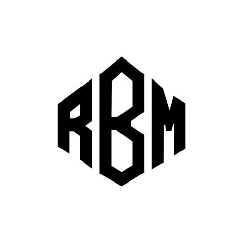 Dise O De Logotipo De Rbm Con Letras En Forma De Pol Gono Rbm Dise O De