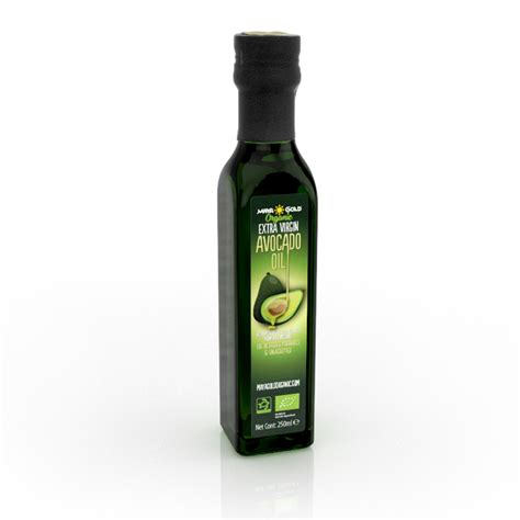 Ulei De Avocado Bio Extra Virgin 250 Ml Maya Gold Bebe Tei