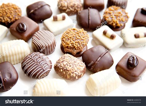 Assortment Chocolate Praline Sweets Stock Photo 64089370 Shutterstock