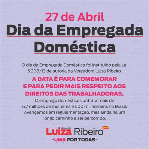 Para Luiza Ribeiro o Dia da Empregada Doméstica é para reivindicar