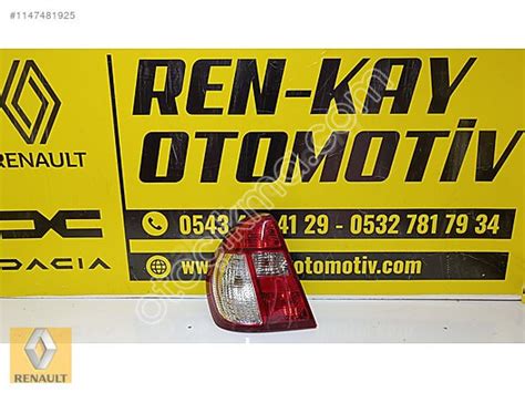 Renault Cl O Symbol Ikma Orj Nal Sol Stop Lambasi Ren Kay O Kma