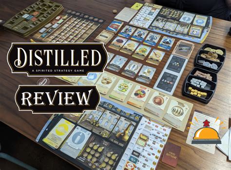 Distilled Review, A thematic board game about making spirits | Tabletop ...